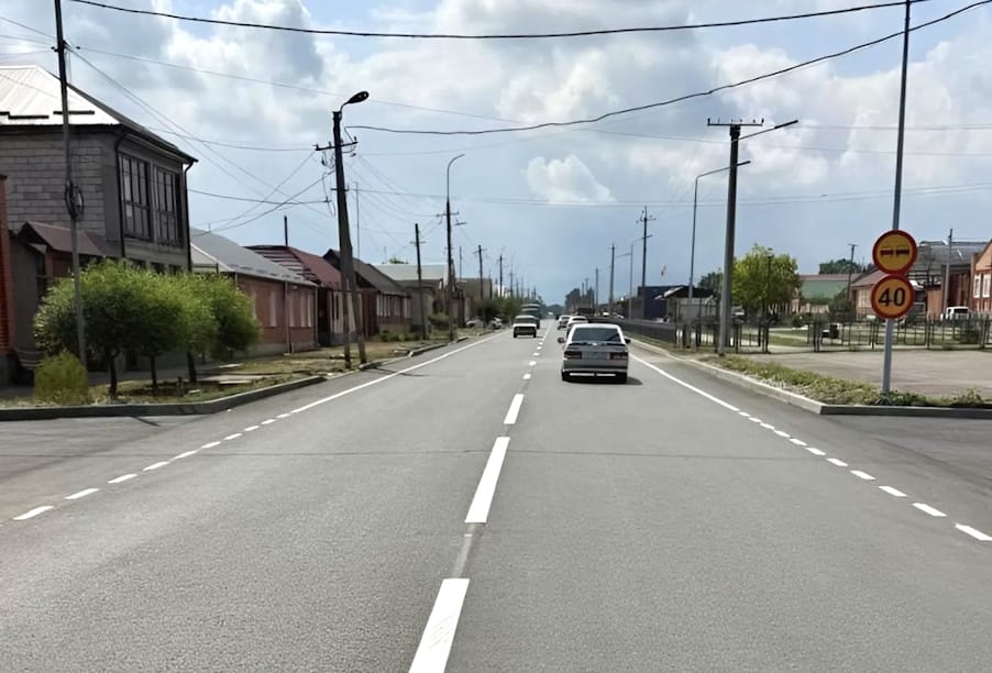 В Северной Осетии отремонтирован участок дороги к минеральным источникам
