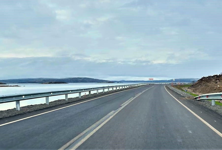 В Мурманской области завершена масштабная модернизация дороги к селу Териберка