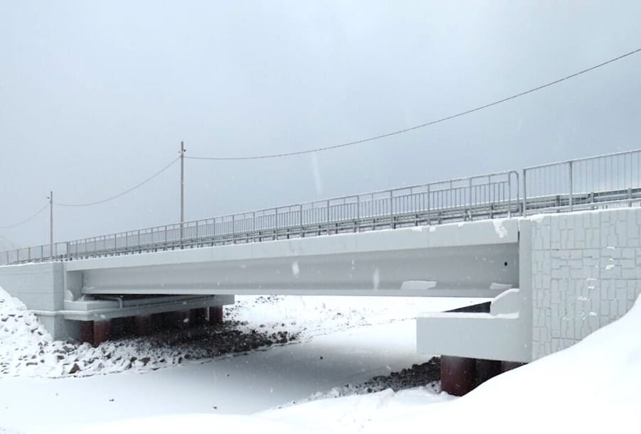 В Сахалинской области построен мост через реку Целебную